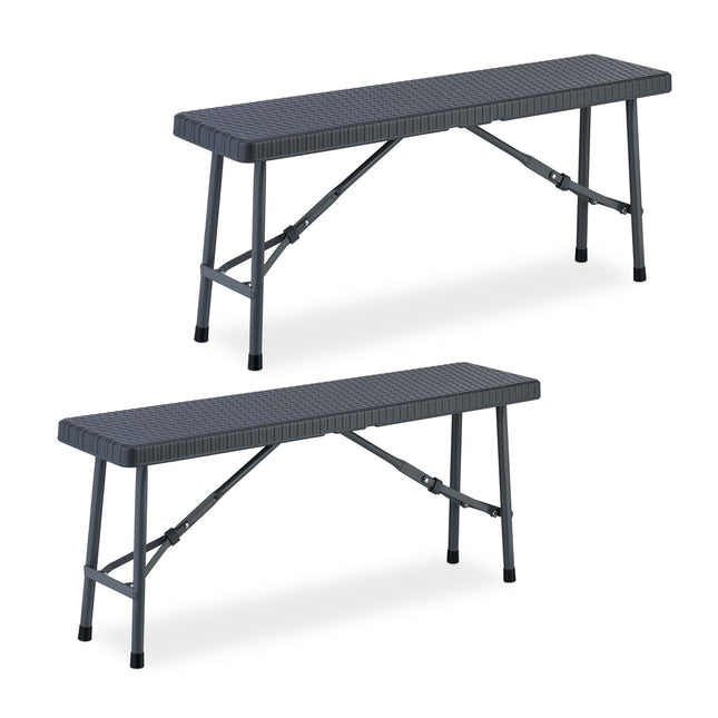 zestaw 2 ławek piwnych 102 cm