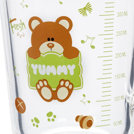 set of 2 children's glasses with a bear motif