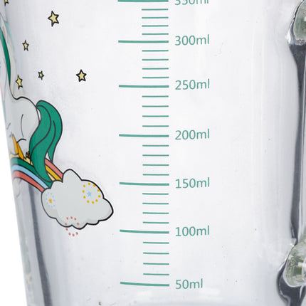 set of 2 children's glasses with a horse motif