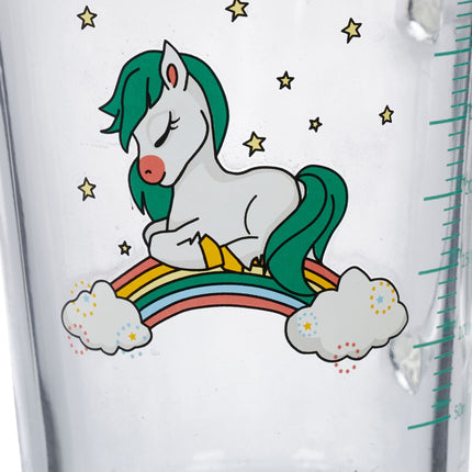 set of 2 children's glasses with a horse motif
