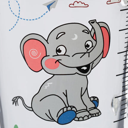 set of 2 children's glasses with an elephant motif