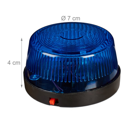 set of 2 firefighter helmets with blue light