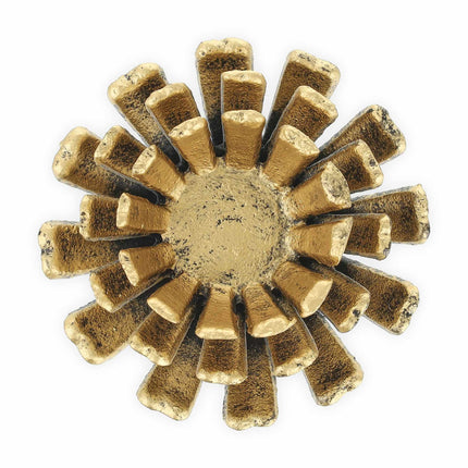 set of 2 flower-shaped tealight holders