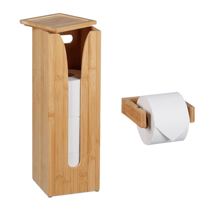 set of 2 parts for toilet roll holders