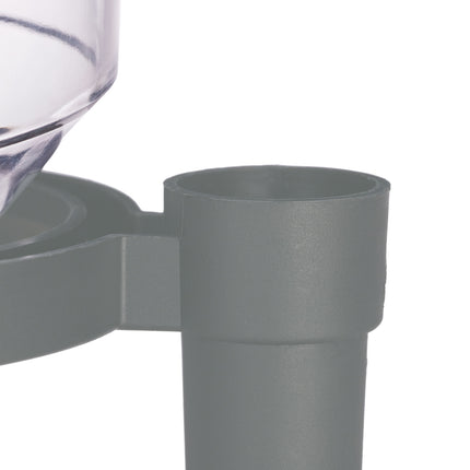 set of 2 rain gauges with holder