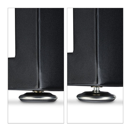 set of 2 table runners black
