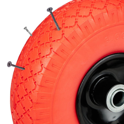 set of 2 wheelbarrow wheels 3.00-4