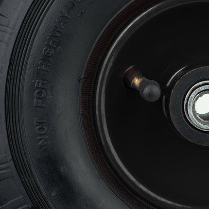 set of 2 wheels for pick-up trucks 3.00-4 steel rim