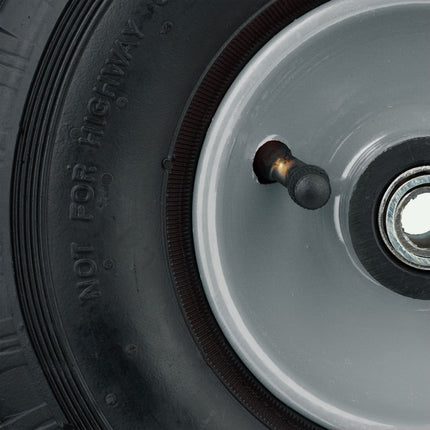 set of 2 wheels for pick-up trucks 3.00-4 steel rim