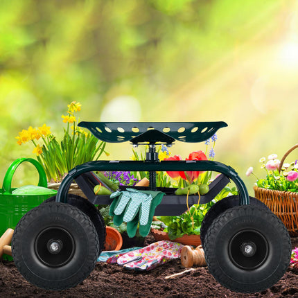 set of 2 wheels for sack cart 3.00-4 solid rubber