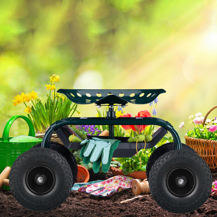 set of 2 wheels for sack cart 3.00-4 solid rubber