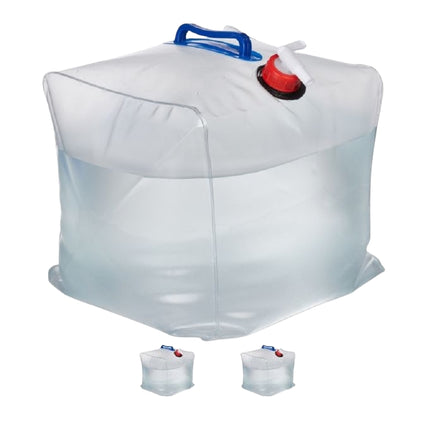set of 3 collapsible water containers 20 l