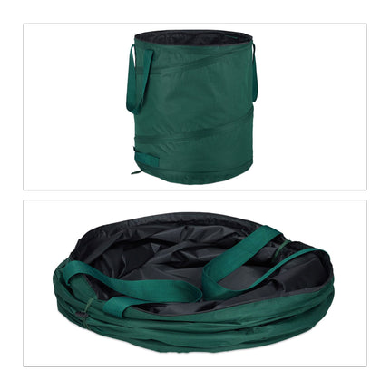 set of 3 self-standing leaf bags 85L