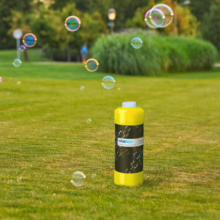 set of 3 soap bubbles refill bottle 1 l