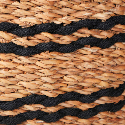 set of 3 storage baskets made of seaweed