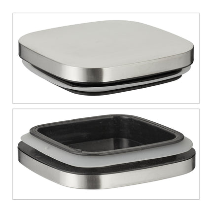 set of 3 storage jars with lids 1200 ml