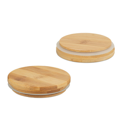 set of 3 storage jars with lids 800 ml