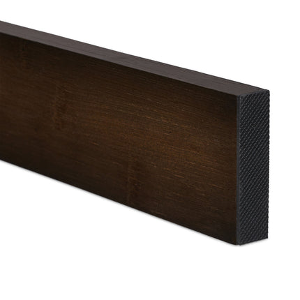 set of 4 drawer dividers in dark brown