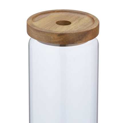 set of 4 storage jars with lids