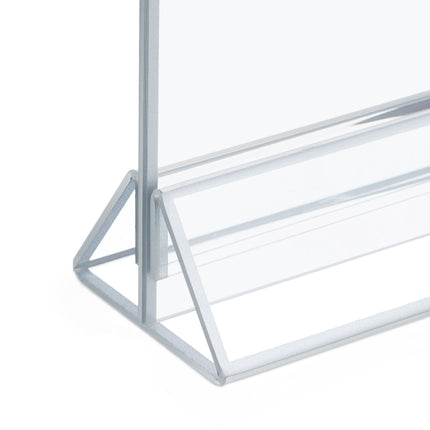 set of 6 table stands DIN A5