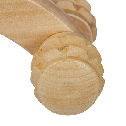 wooden massage set in 2 parts